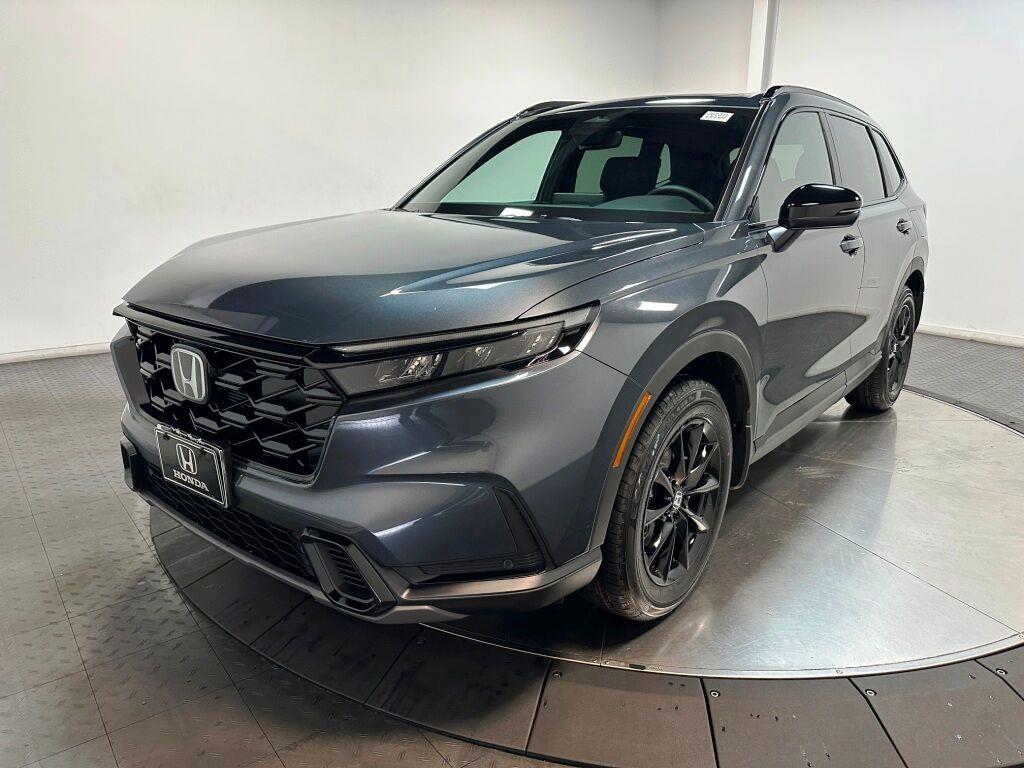 2026 Honda CR-V Hybrid Sport-L - Meteorite Gray Metallic exterior view 4