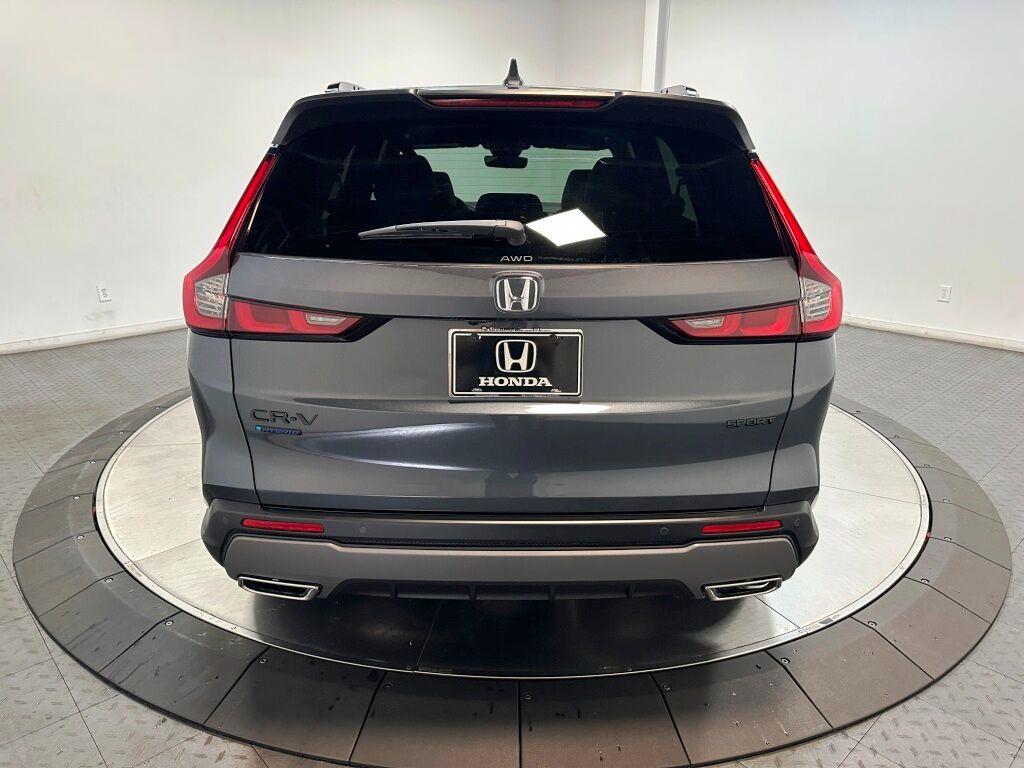 2026 Honda CR-V Hybrid Sport-L - Meteorite Gray Metallic exterior view 7