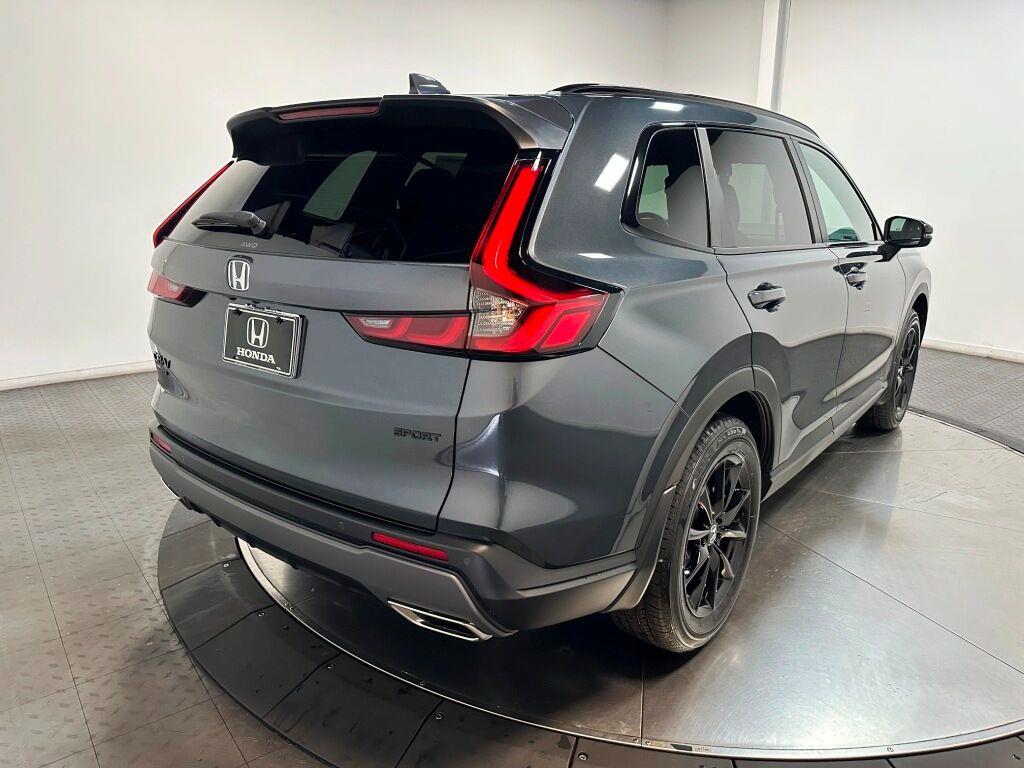 2026 Honda CR-V Hybrid Sport-L - Meteorite Gray Metallic exterior view 8