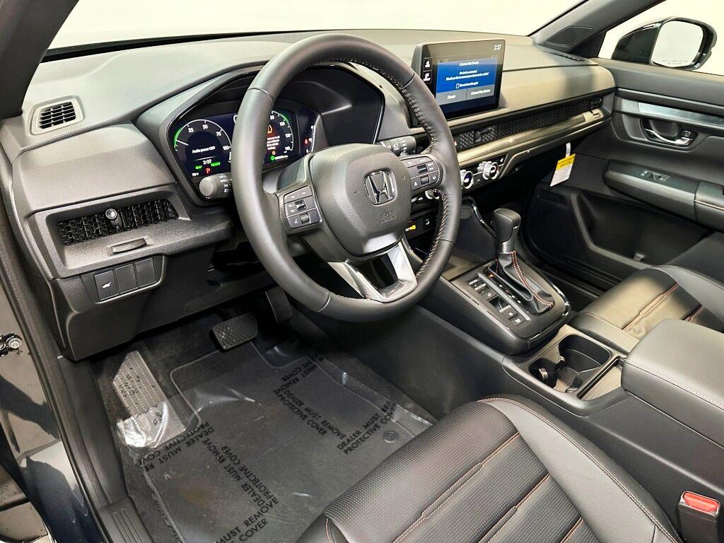 2026 Honda CR-V Hybrid Sport-L - Meteorite Gray Metallic exterior view 15