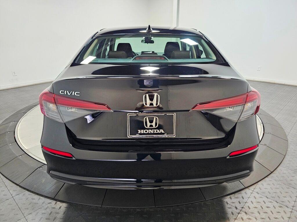 2026 Honda Civic Sedan LX - Crystal Black Pearl exterior view 7