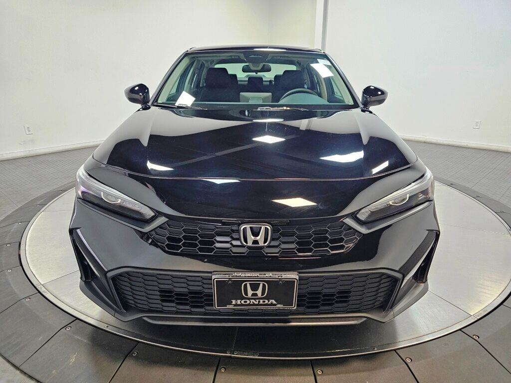 2026 Honda Civic Sedan LX - Crystal Black Pearl exterior view 3