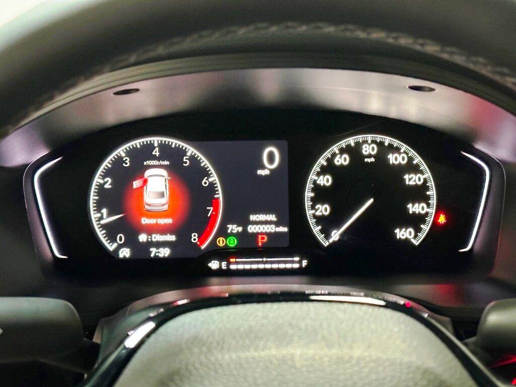 2026 Honda Civic Sedan Sport - Platinum White Pearl exterior view 18