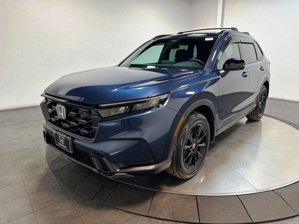 2026 Honda CR-V Hybrid Sport - Canyon River Blue Metallic exterior view 4
