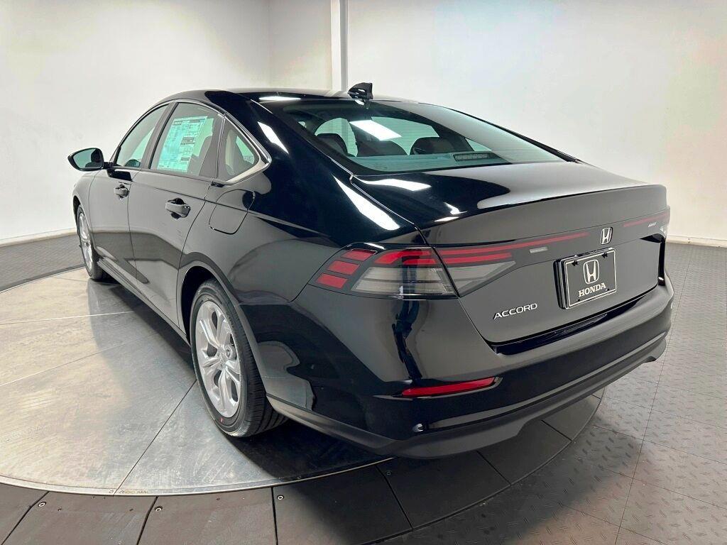 2026 Honda Accord Sedan LX - Crystal Black Pearl exterior view 6