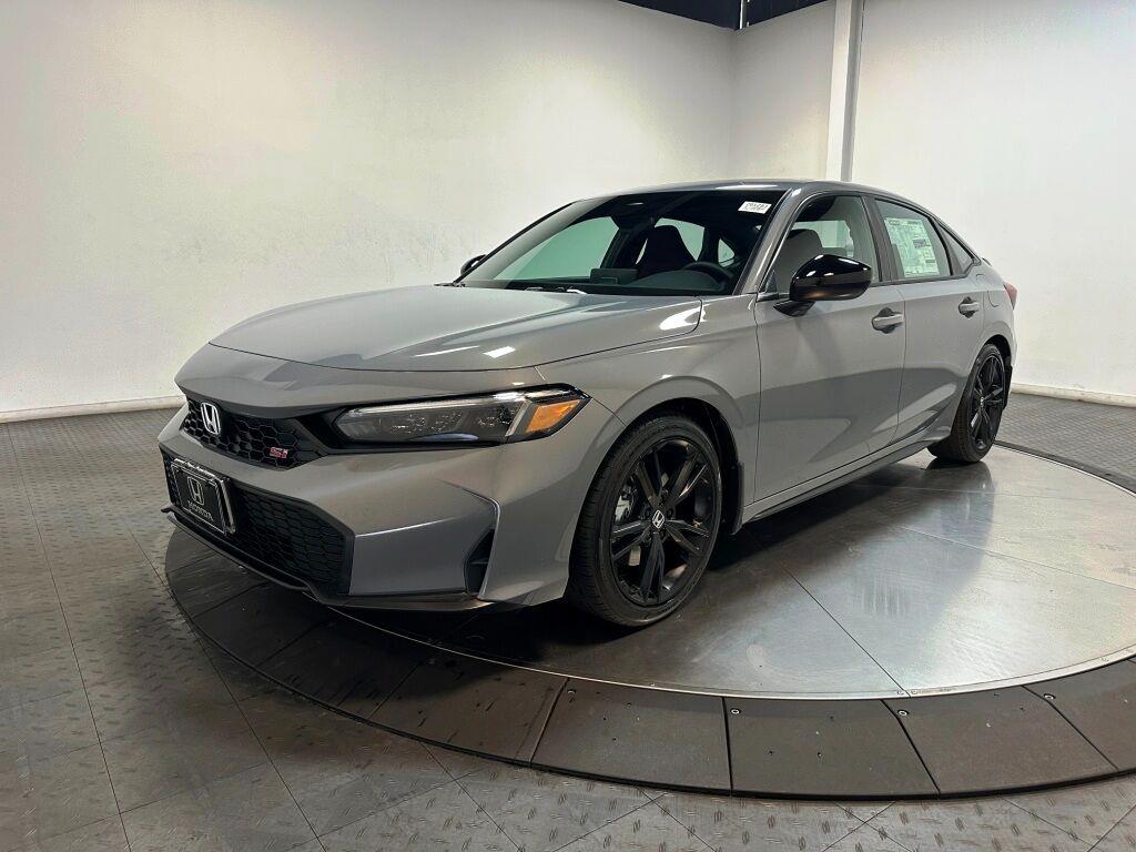 Urban Gray Pearl 2026 Honda Civic Sedan Front-Wheel Drive Manual