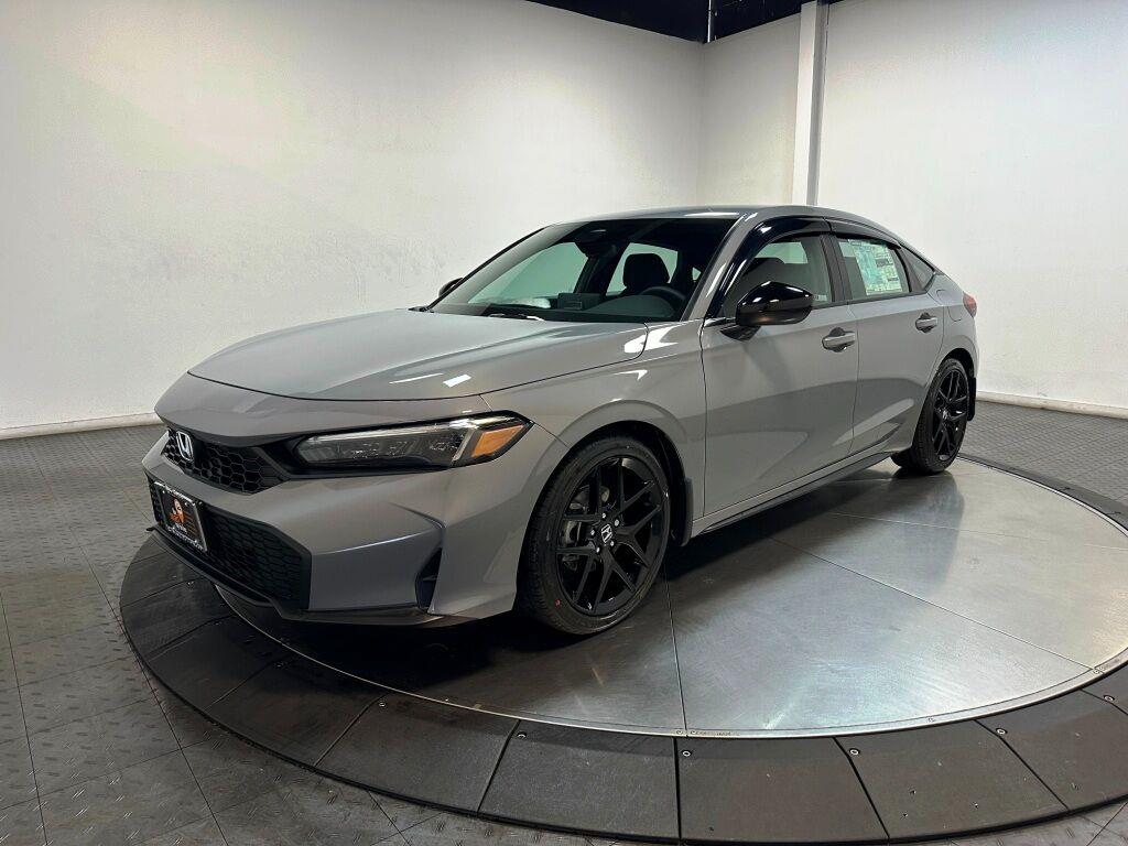 Urban Gray Pearl 2026 Honda Civic Hatchback Hatchback Front-Wheel Drive Continuously Variable Transmission