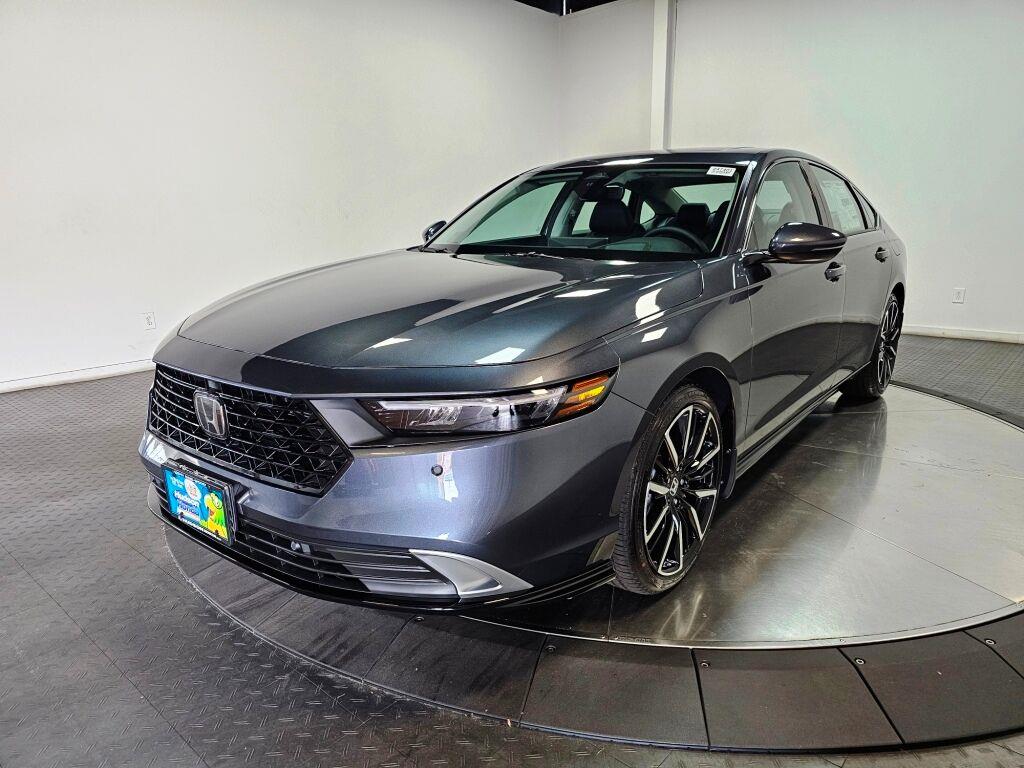 Meteorite Gray Metallic 2026 Honda Accord Hybrid Sedan Front-Wheel Drive Continuously Variable Transmission