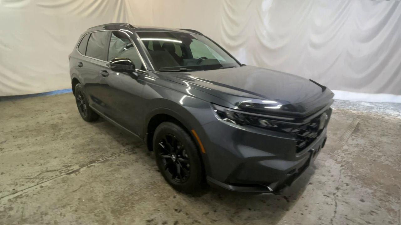 2025 Honda CR-V Hybrid Sport-L - Urban Gray Pearl exterior view 2