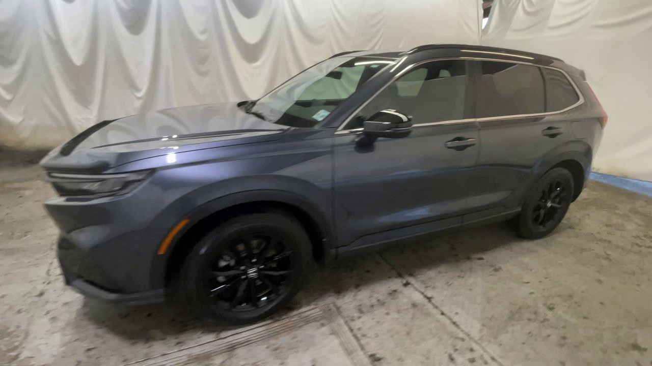 2025 Honda CR-V Hybrid Sport-L - Urban Gray Pearl exterior view 4