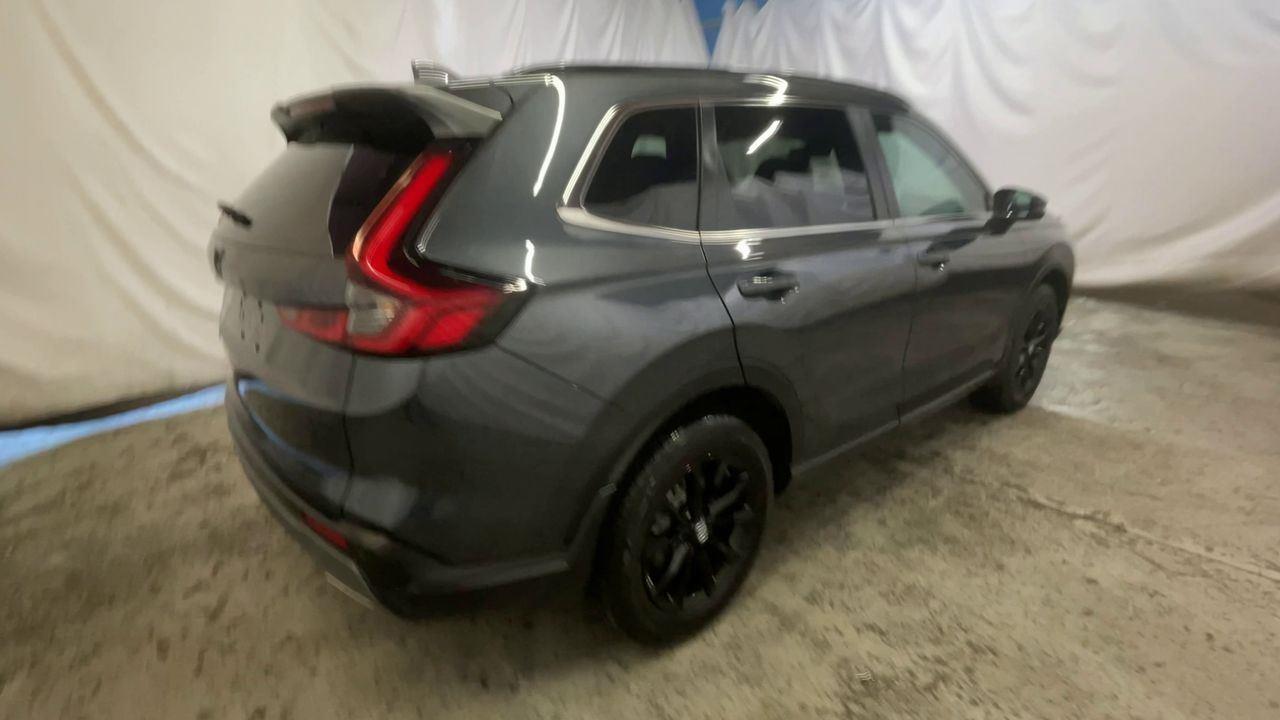 2025 Honda CR-V Hybrid Sport-L - Urban Gray Pearl exterior view 8