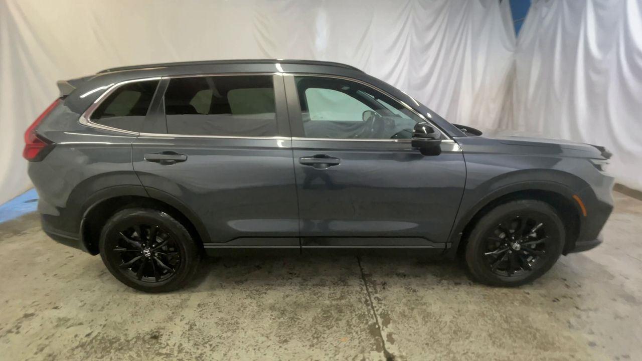 2025 Honda CR-V Hybrid Sport-L - Urban Gray Pearl exterior view 9