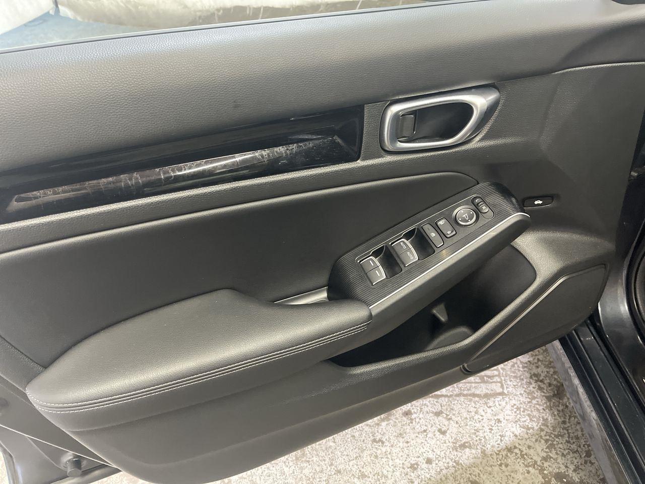 2025 Honda Civic Sedan Hybrid Sport Touring - Meteorite Gray Metallic exterior view 13