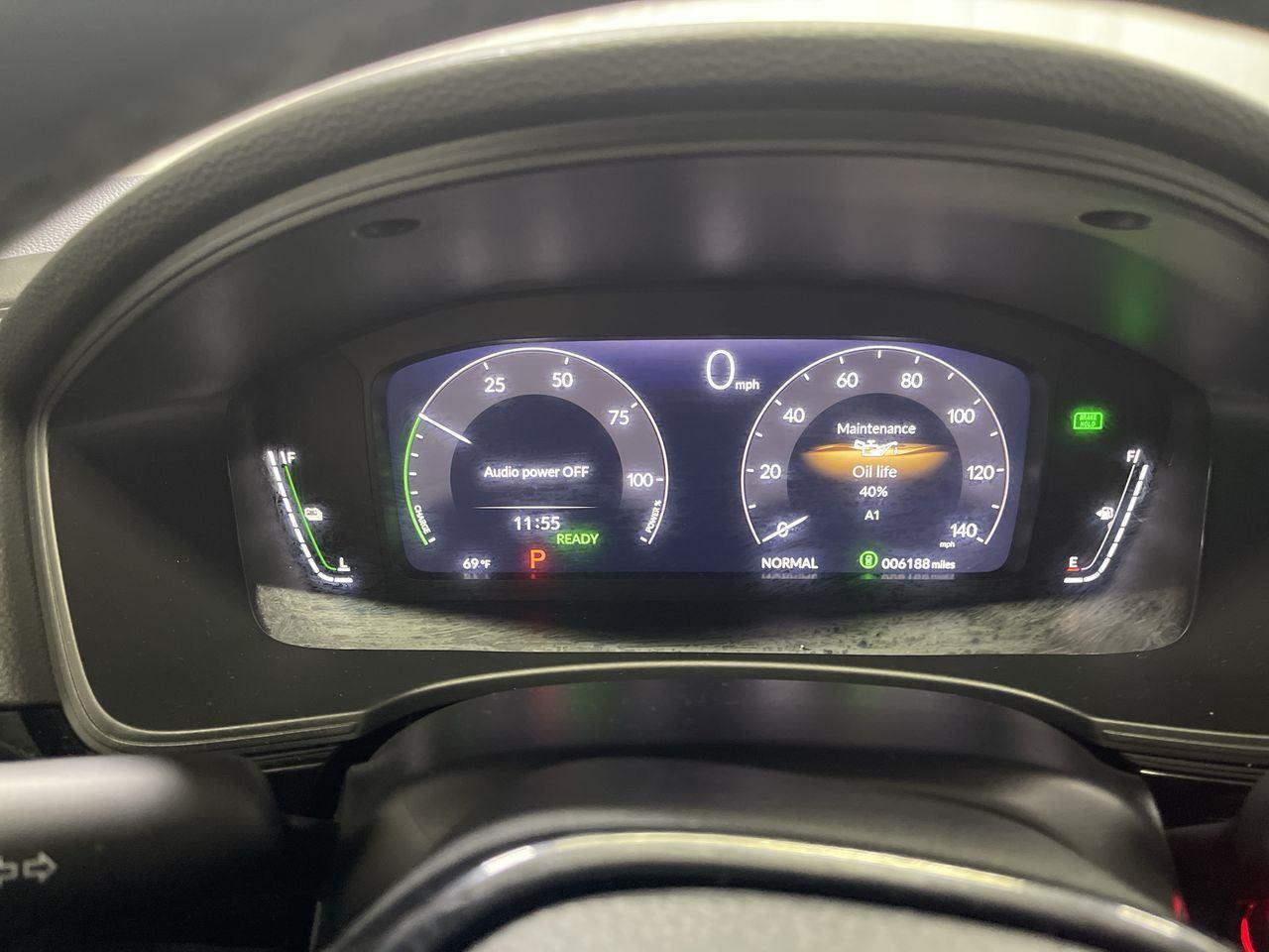 2025 Honda Civic Sedan Hybrid Sport Touring - Meteorite Gray Metallic exterior view 15