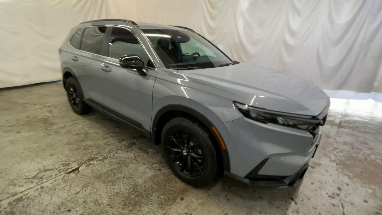 2025 Honda CR-V Hybrid Sport-L - Urban Gray Pearl exterior view 2