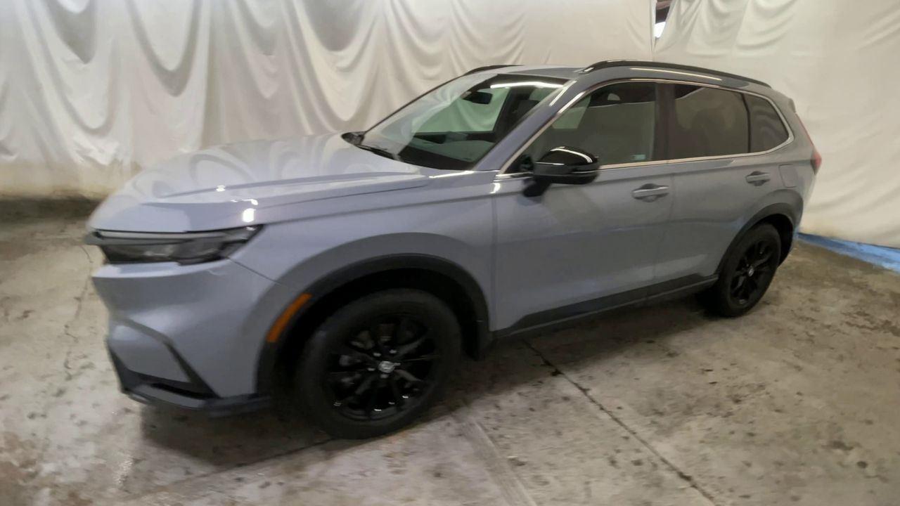 2025 Honda CR-V Hybrid Sport-L - Urban Gray Pearl exterior view 4