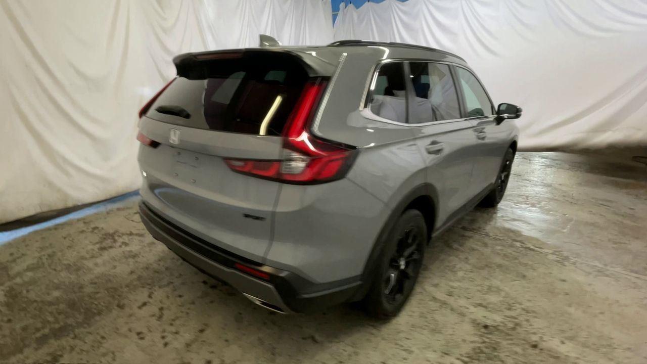 2025 Honda CR-V Hybrid Sport-L - Urban Gray Pearl exterior view 8