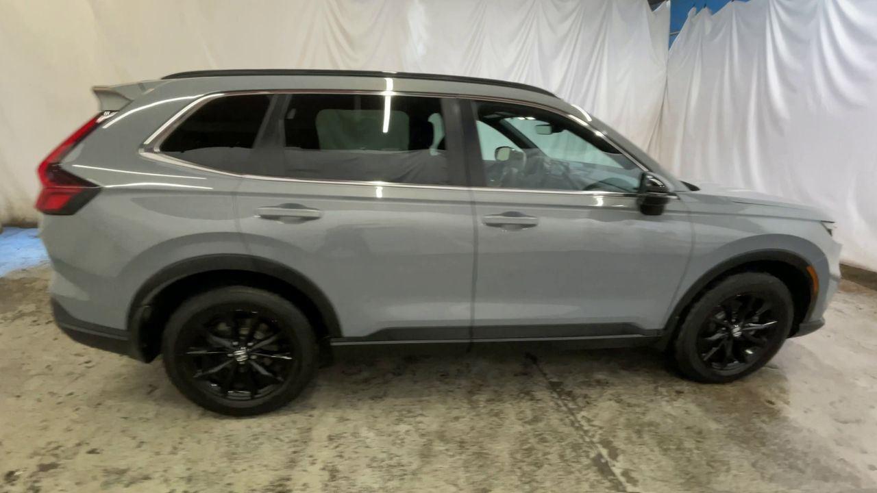 2025 Honda CR-V Hybrid Sport-L - Urban Gray Pearl exterior view 9