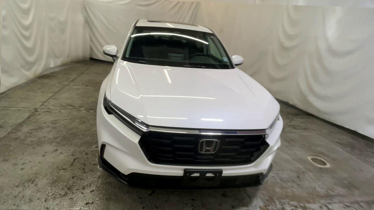 2025 Honda CR-V EX - Platinum White Pearl exterior view 3