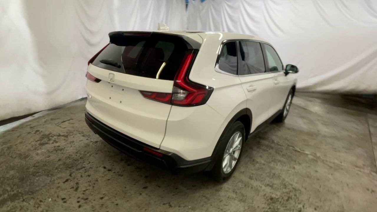 2025 Honda CR-V EX - Platinum White Pearl exterior view 8