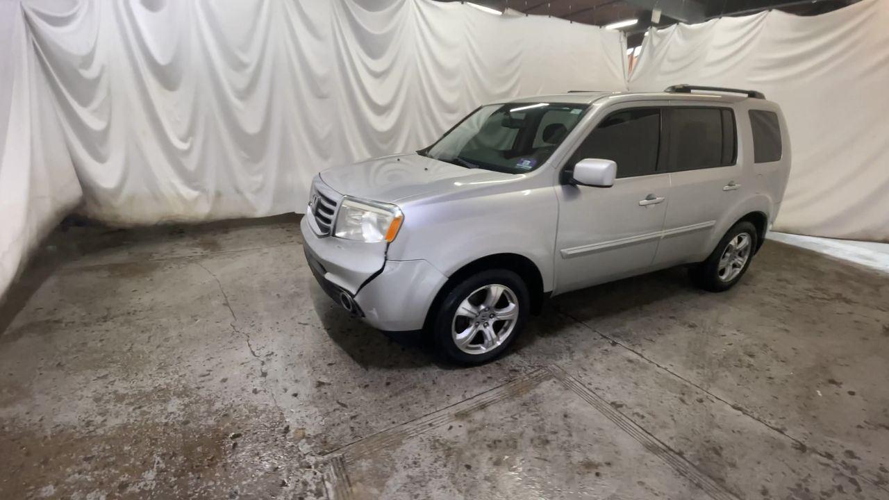 2014 Honda Pilot EX-L - Alabaster Silver Metallic exterior view 4