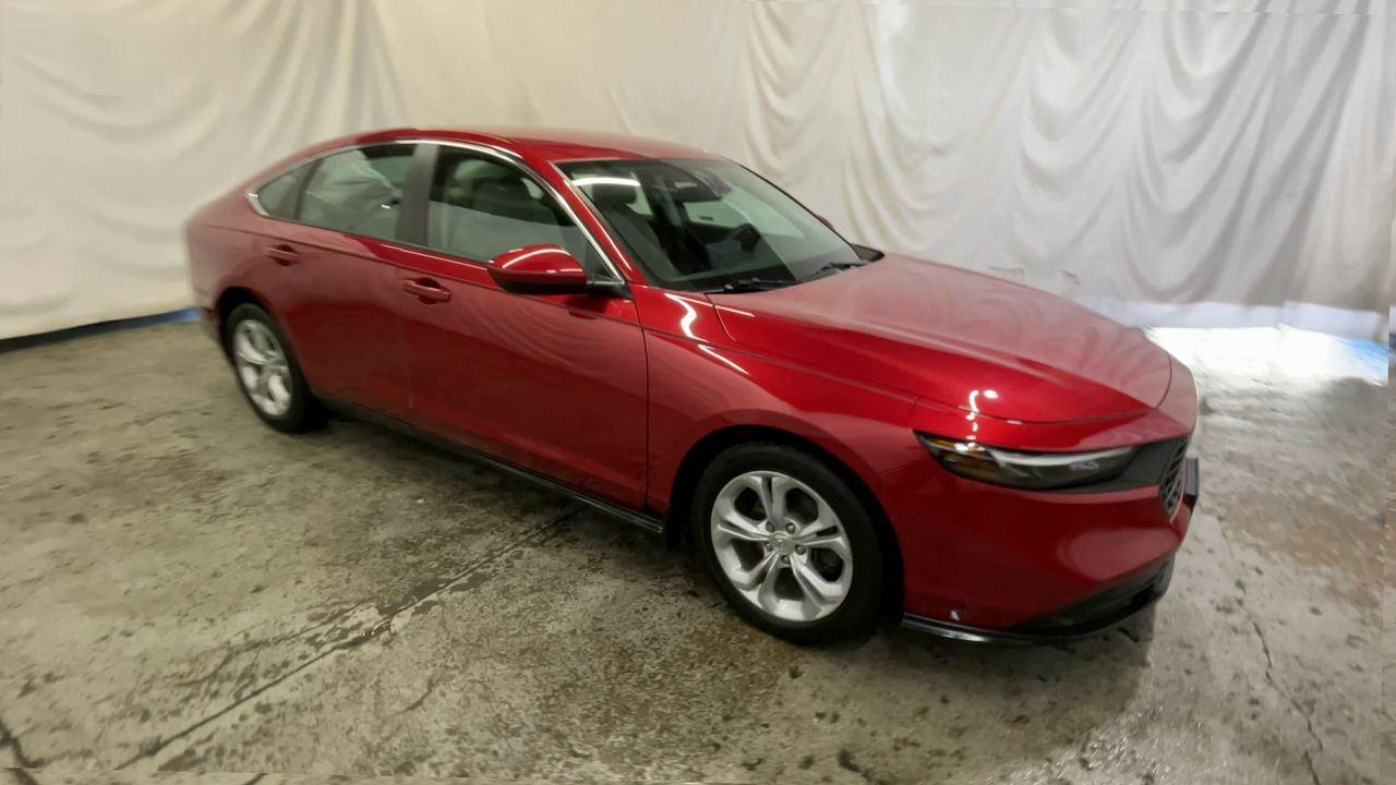 2023 Honda Accord Sedan LX - Radiant Red Metallic exterior view 2