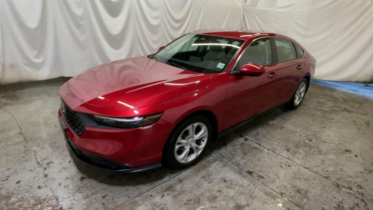 2023 Honda Accord Sedan LX - Radiant Red Metallic exterior view 4