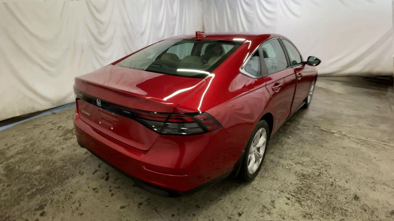 2023 Honda Accord Sedan LX - Radiant Red Metallic exterior view 8
