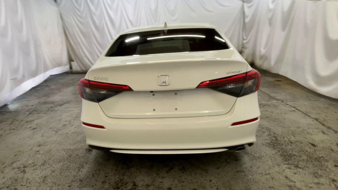 2024 Honda Civic Sedan Sport - Platinum White Pearl exterior view 7