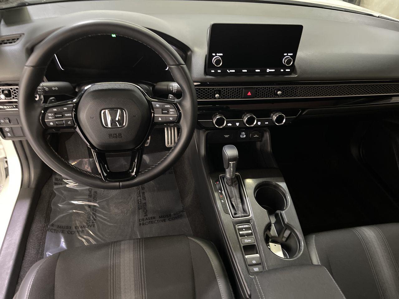 2024 Honda Civic Sedan Sport - Platinum White Pearl exterior view 13