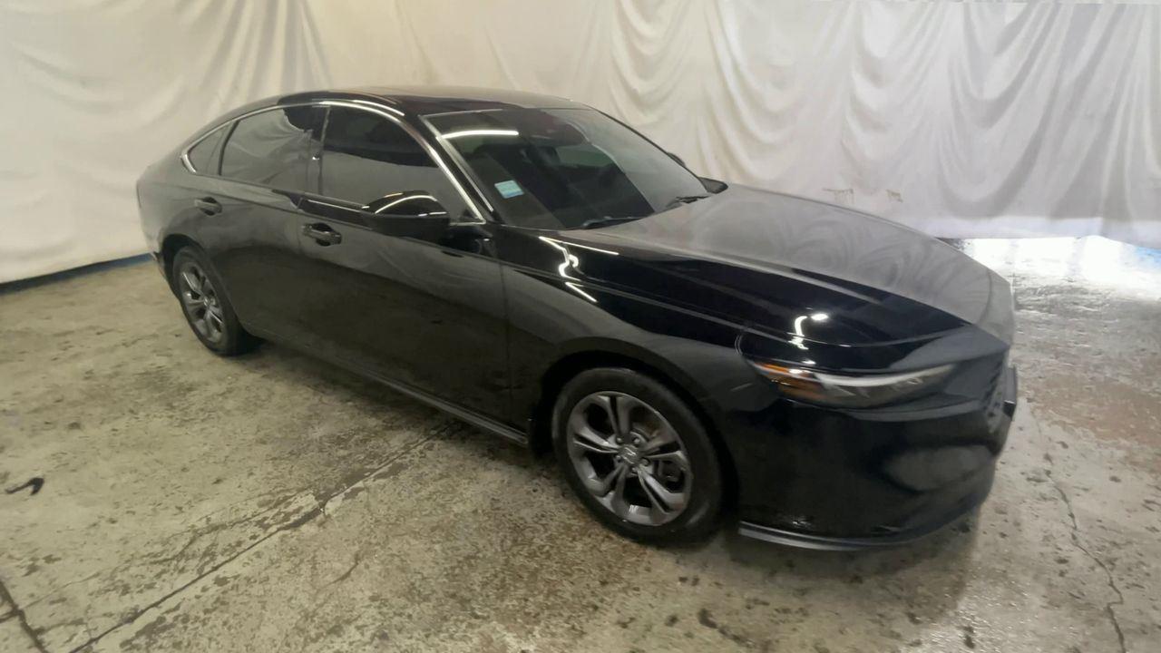 2023 Honda Accord Sedan EX - Crystal Black Pearl exterior view 2
