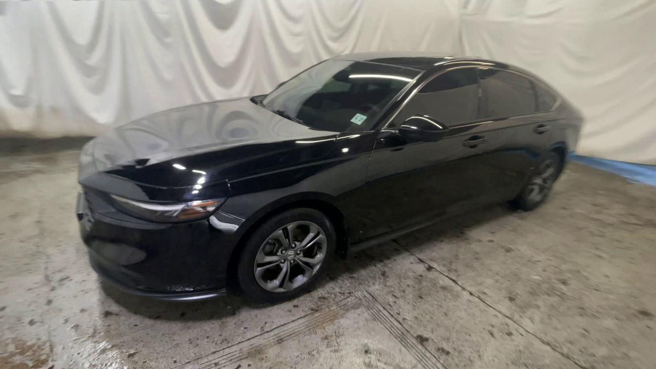 2023 Honda Accord Sedan EX - Crystal Black Pearl exterior view 4