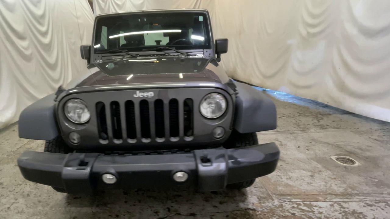 2014 Jeep Wrangler Unlimited Sport - Granite Crystal Metallic Clearcoat exterior view 3