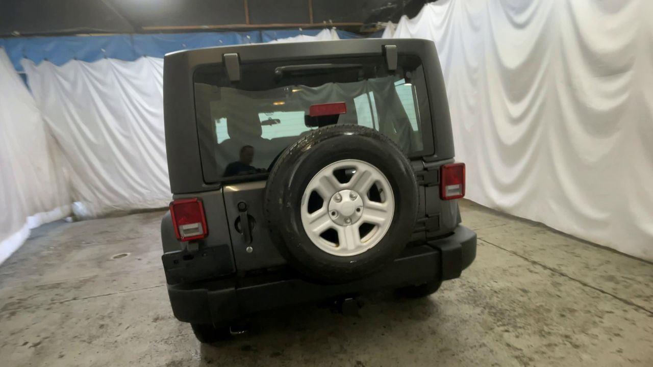2014 Jeep Wrangler Unlimited Sport - Granite Crystal Metallic Clearcoat exterior view 7