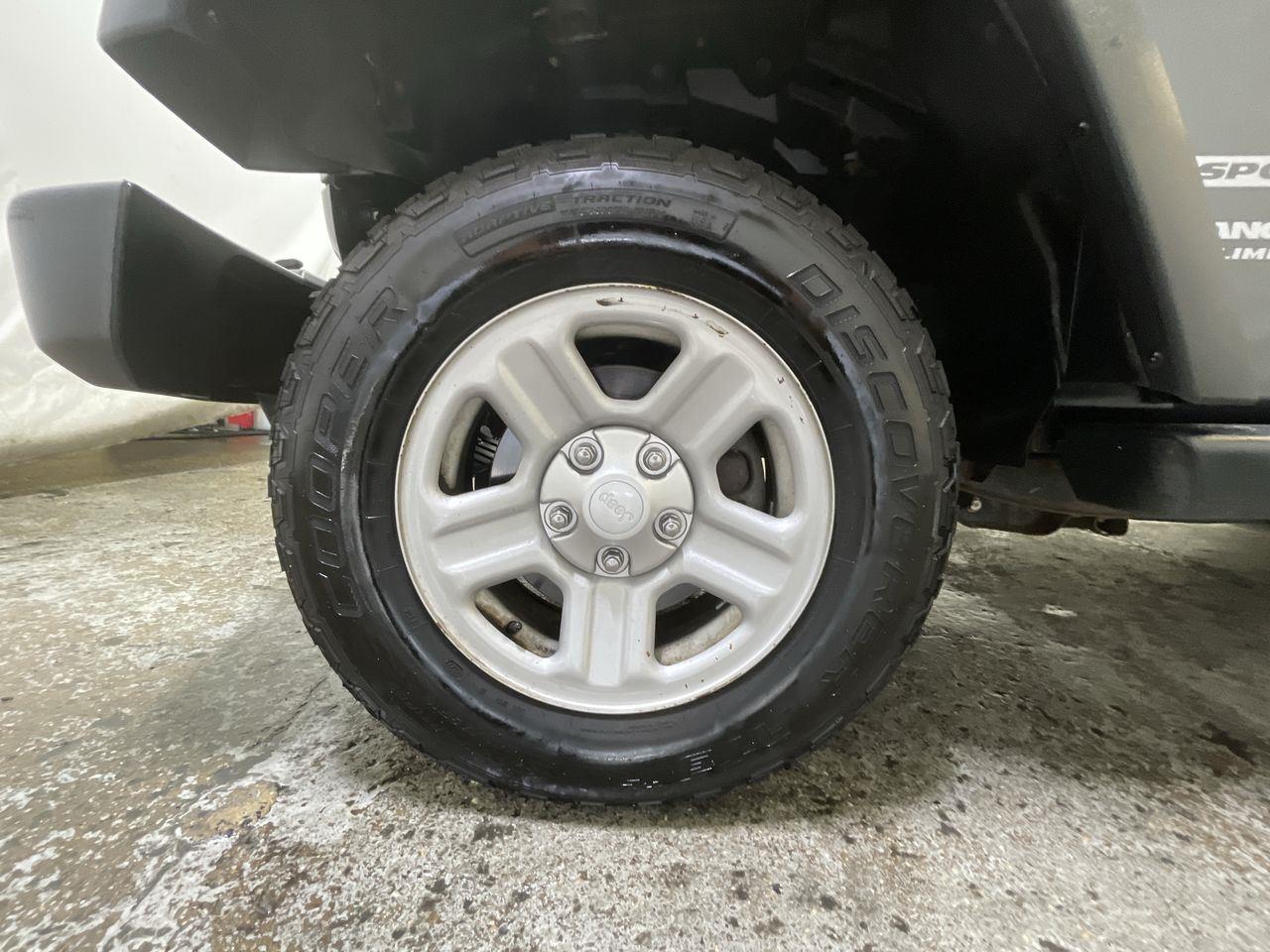 2014 Jeep Wrangler Unlimited Sport - Granite Crystal Metallic Clearcoat exterior view 10