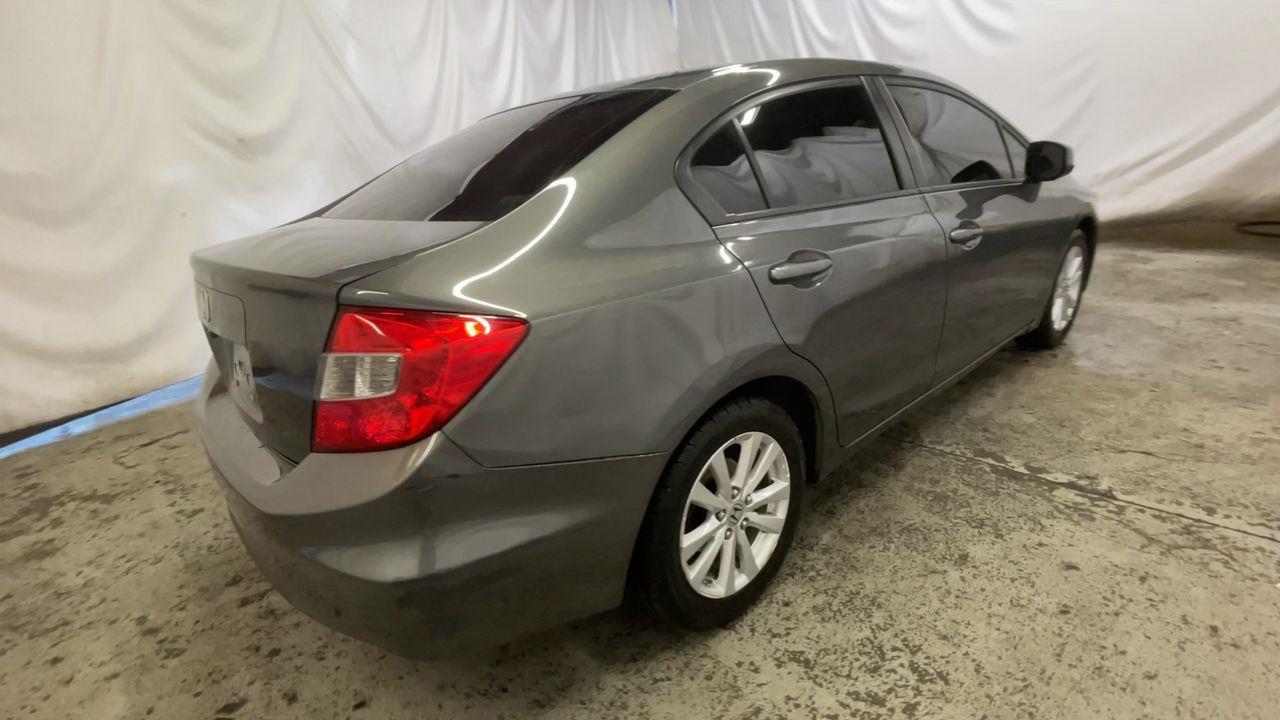2012 Honda Civic Sdn EX - Polished Metal Metallic exterior view 8