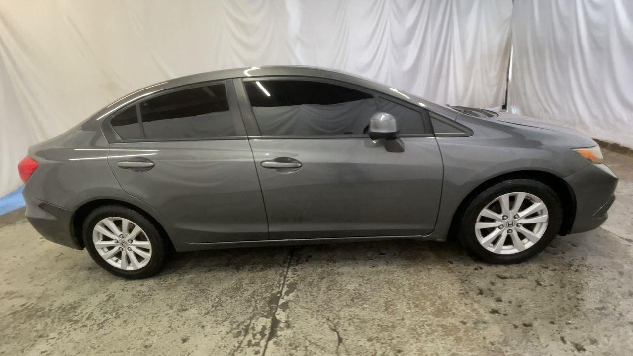 2012 Honda Civic Sdn EX - Polished Metal Metallic exterior view 9