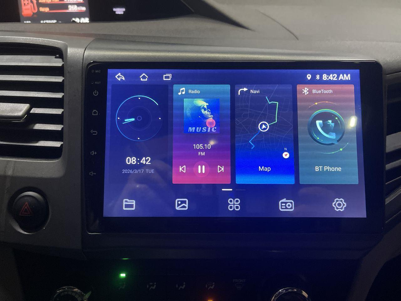 2012 Honda Civic Sdn EX - Polished Metal Metallic exterior view 15