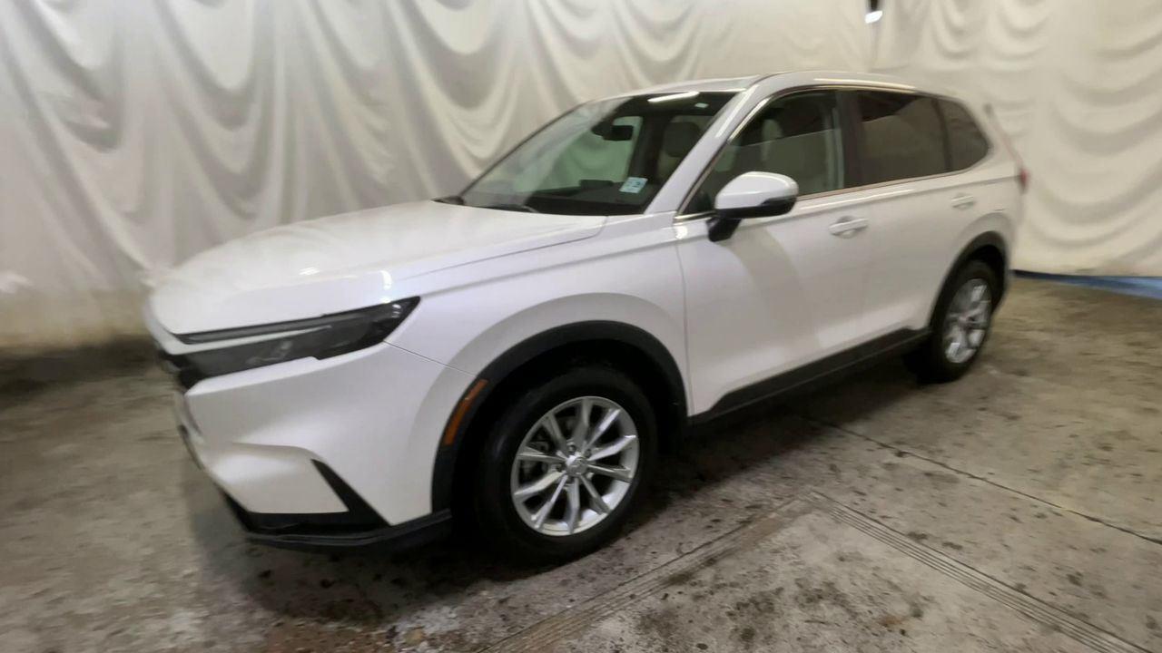 2025 Honda CR-V EX-L - Platinum White Pearl exterior view 4