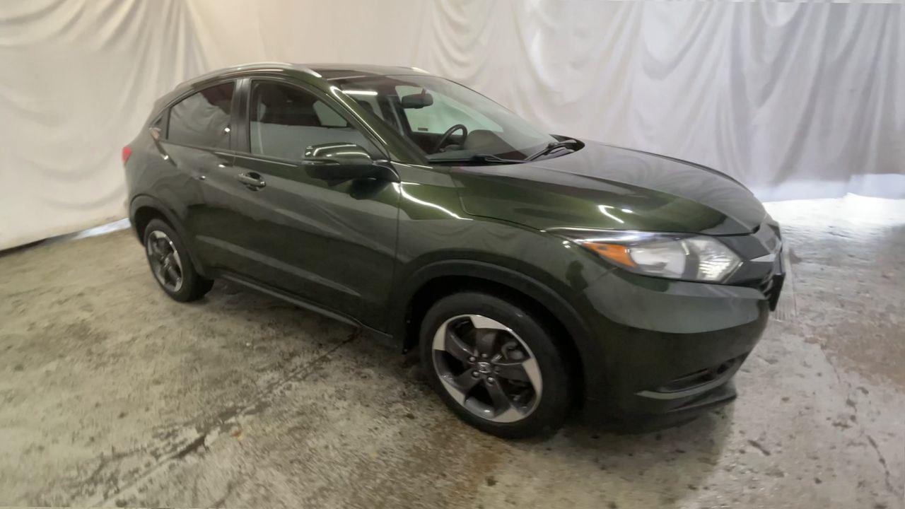 2018 Honda HR-V EX-L Navi - Misty Green Pearl exterior view 2
