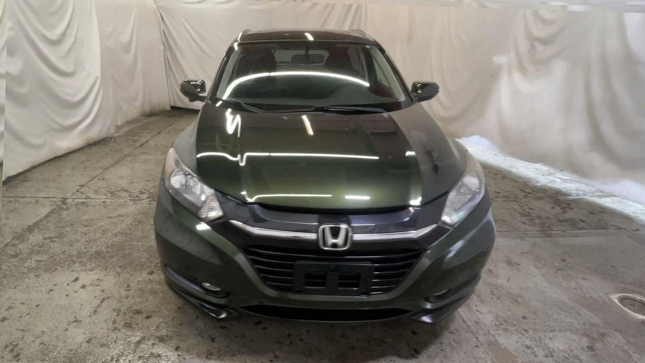 2018 Honda HR-V EX-L Navi - Misty Green Pearl exterior view 3