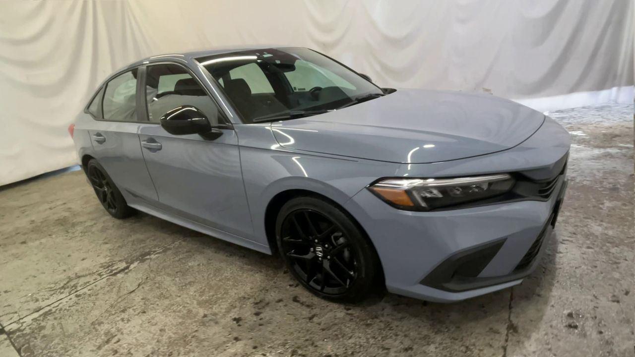 2024 Honda Civic Sedan Sport - Sonic Gray Pearl exterior view 2
