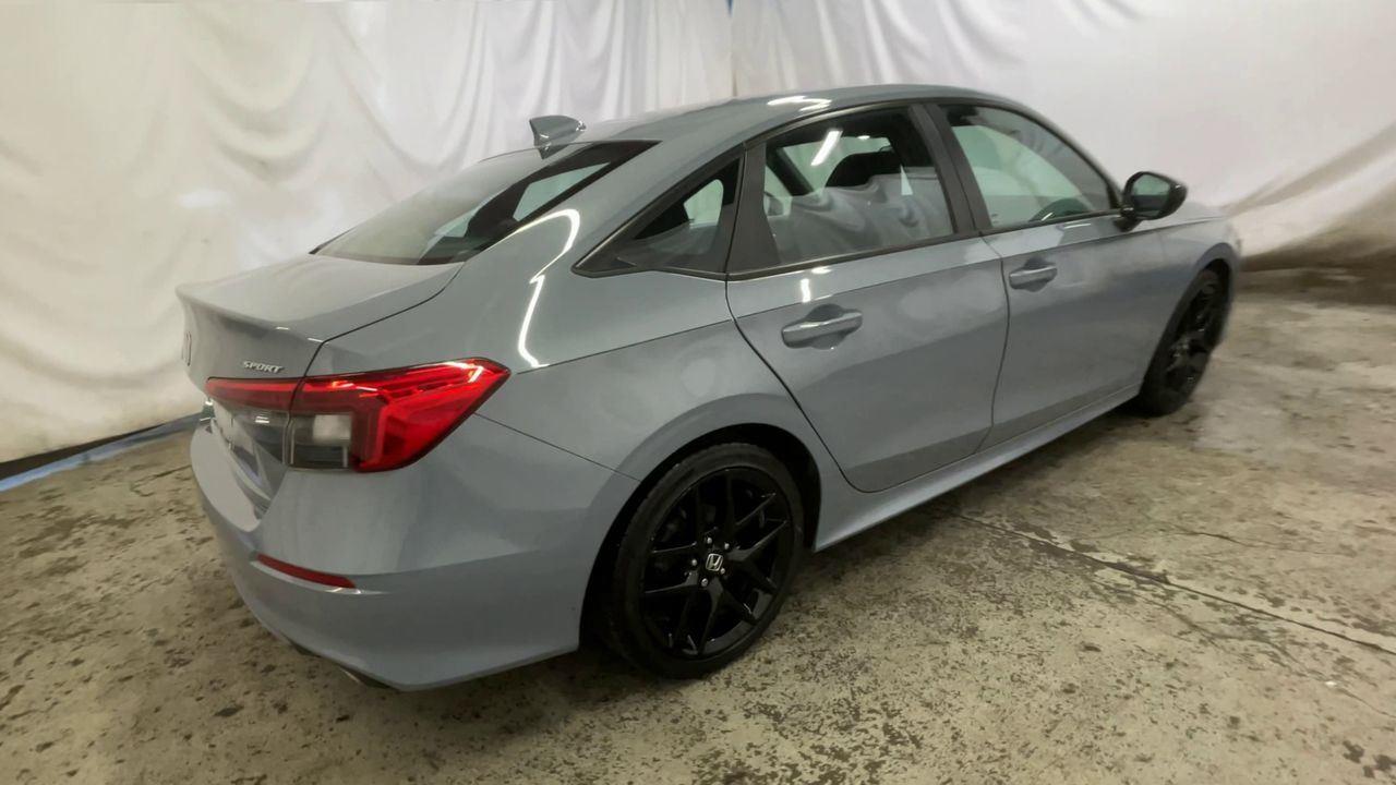 2024 Honda Civic Sedan Sport - Sonic Gray Pearl exterior view 8