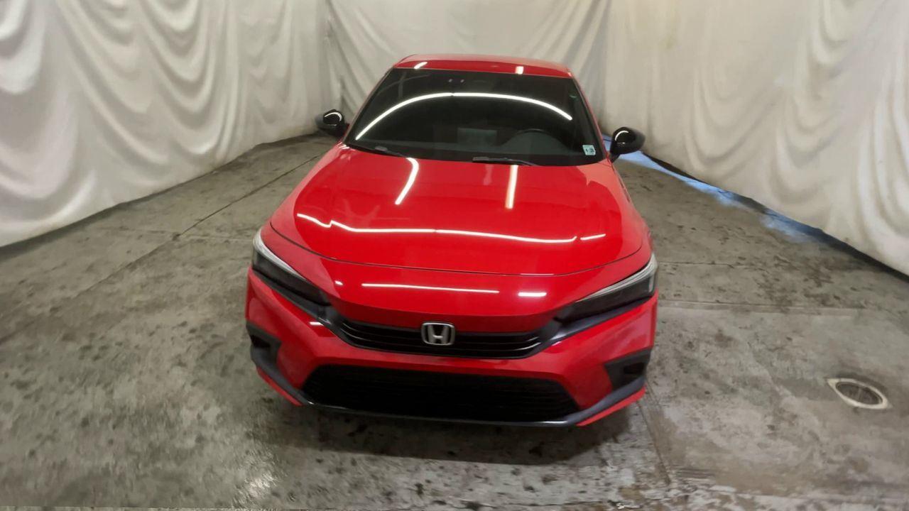 2023 Honda Civic Sedan Sport - Rallye Red exterior view 3