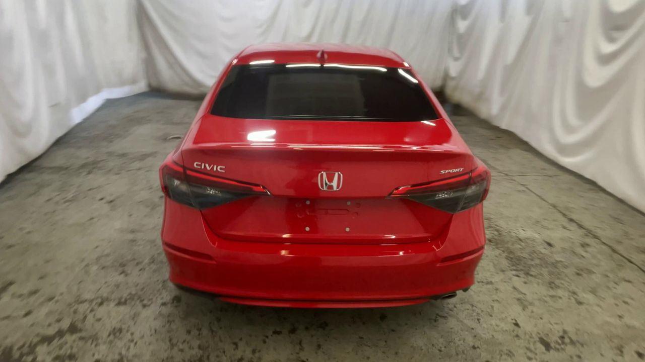 2023 Honda Civic Sedan Sport - Rallye Red exterior view 7