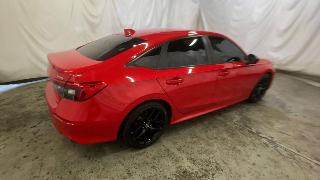 2023 Honda Civic Sedan Sport - Rallye Red exterior view 8