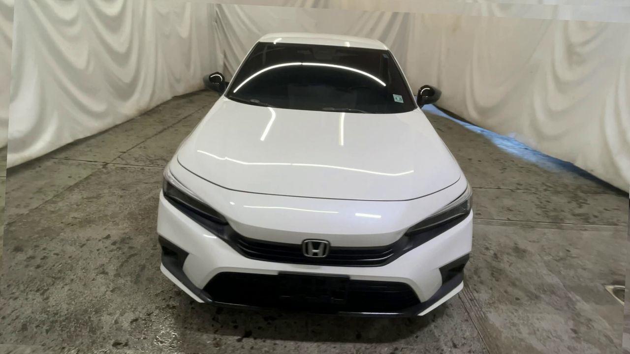 2023 Honda Civic Sedan Sport - Platinum White Pearl exterior view 3