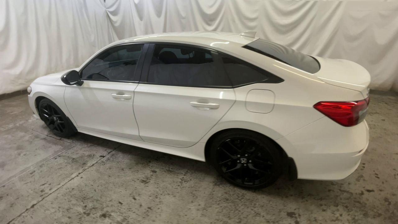 2023 Honda Civic Sedan Sport - Platinum White Pearl exterior view 6