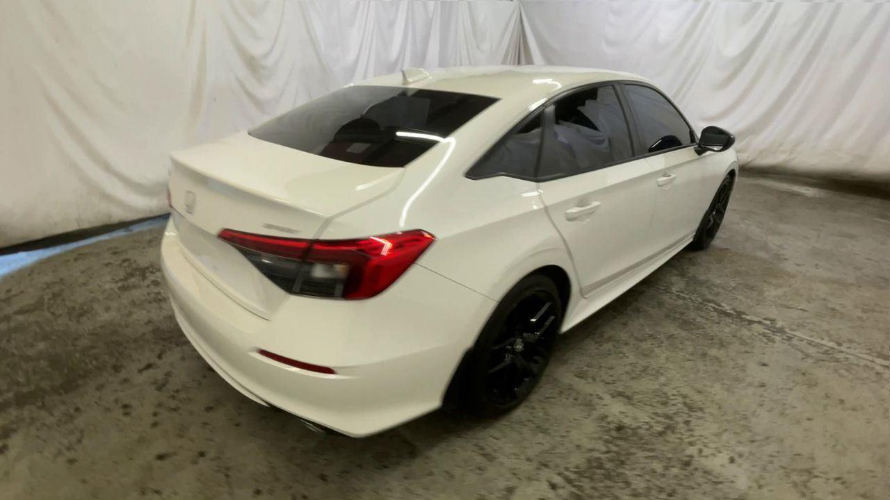 2023 Honda Civic Sedan Sport - Platinum White Pearl exterior view 8