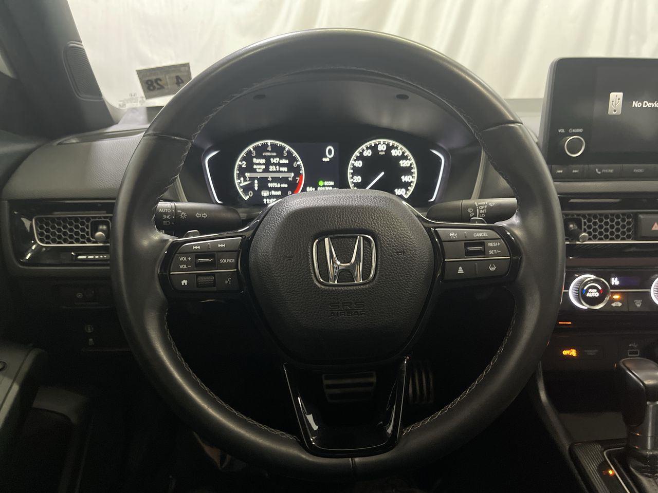 2023 Honda Civic Sedan Sport - Platinum White Pearl exterior view 14